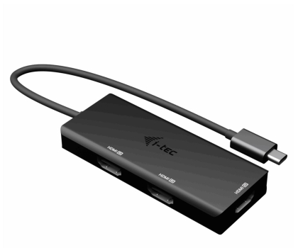 Akcesoria I-TEC USB-C Triple 4K HDMI Video Adapter, PD 100W C31TRIPLE4KHDMIPD